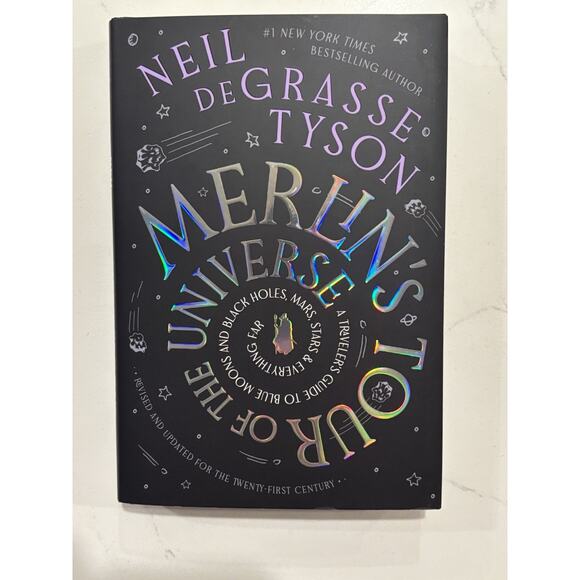 Neil deGrasse Tyson SIGNED Book Merlin's Tour of the Universe Autographed #2 - Picture 1 of 8